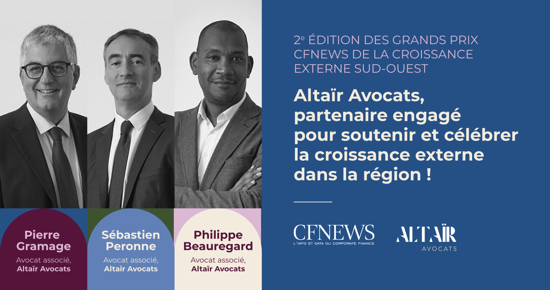 Altaïr Avocats, partenaire engagé pour soutenir la croissance externe dans la région Sud-Ouest
